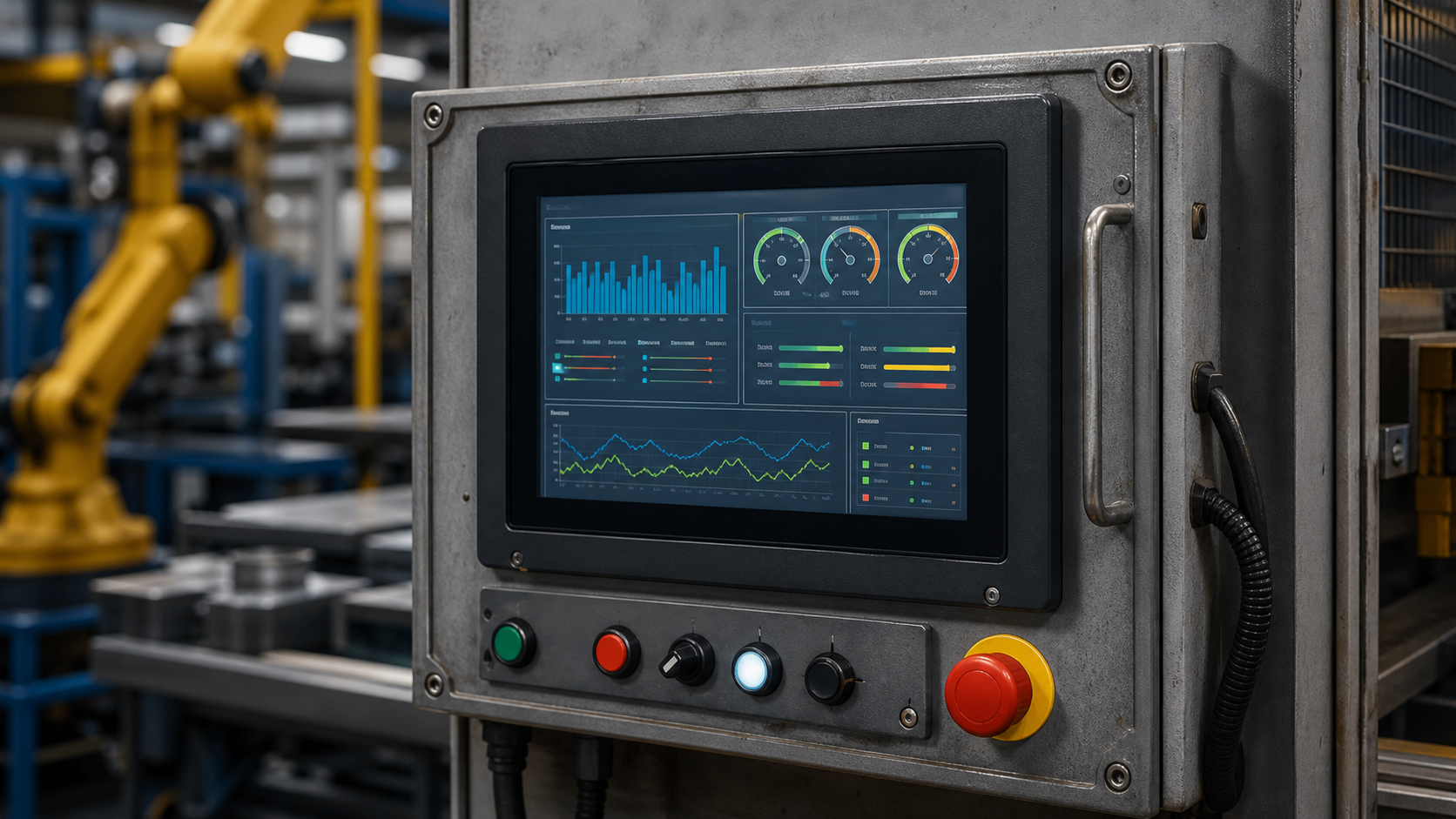 12.1-Inch Rugged TFT Displays for Control Panels