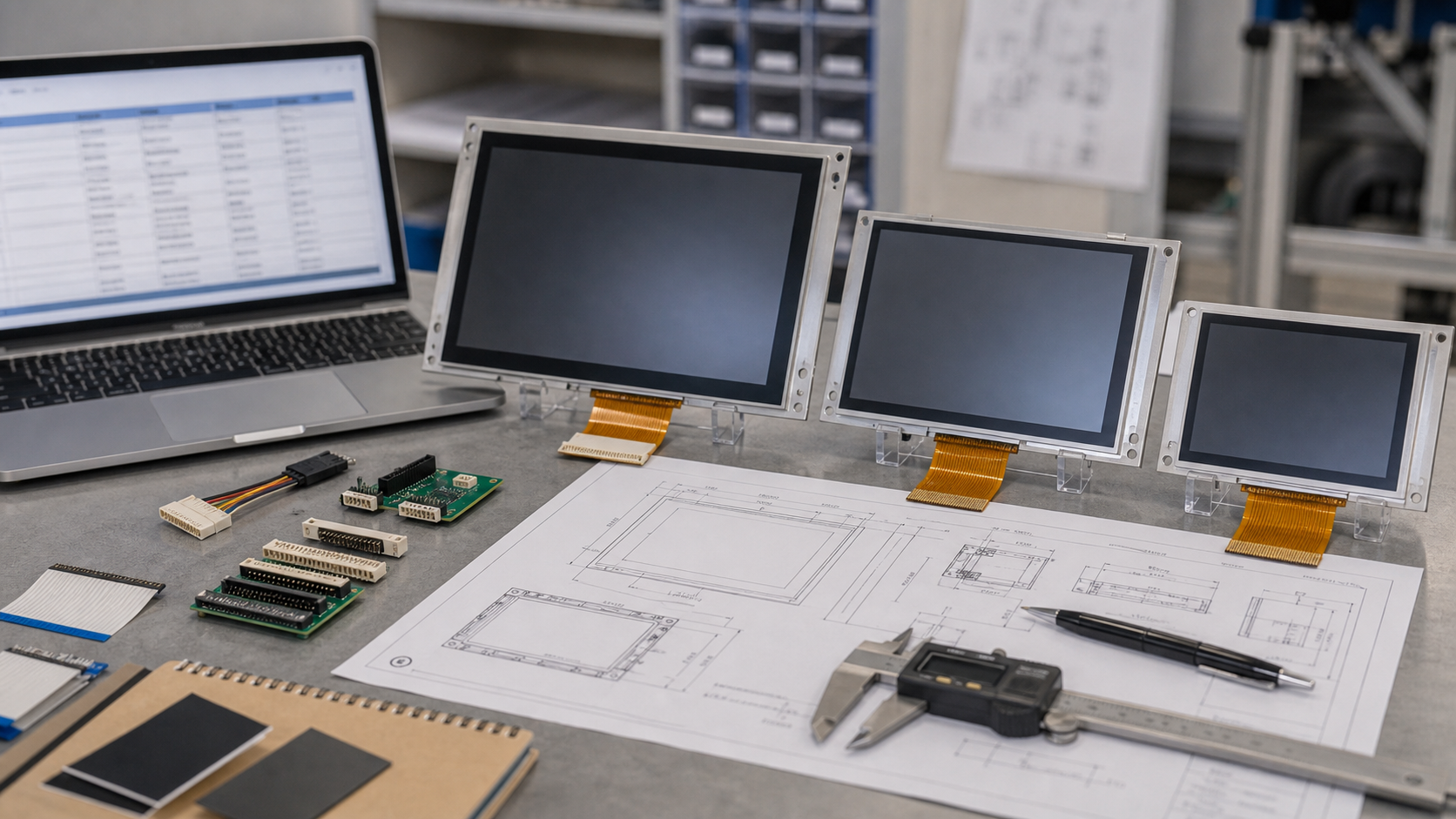 How to Specify an Industrial TFT Display